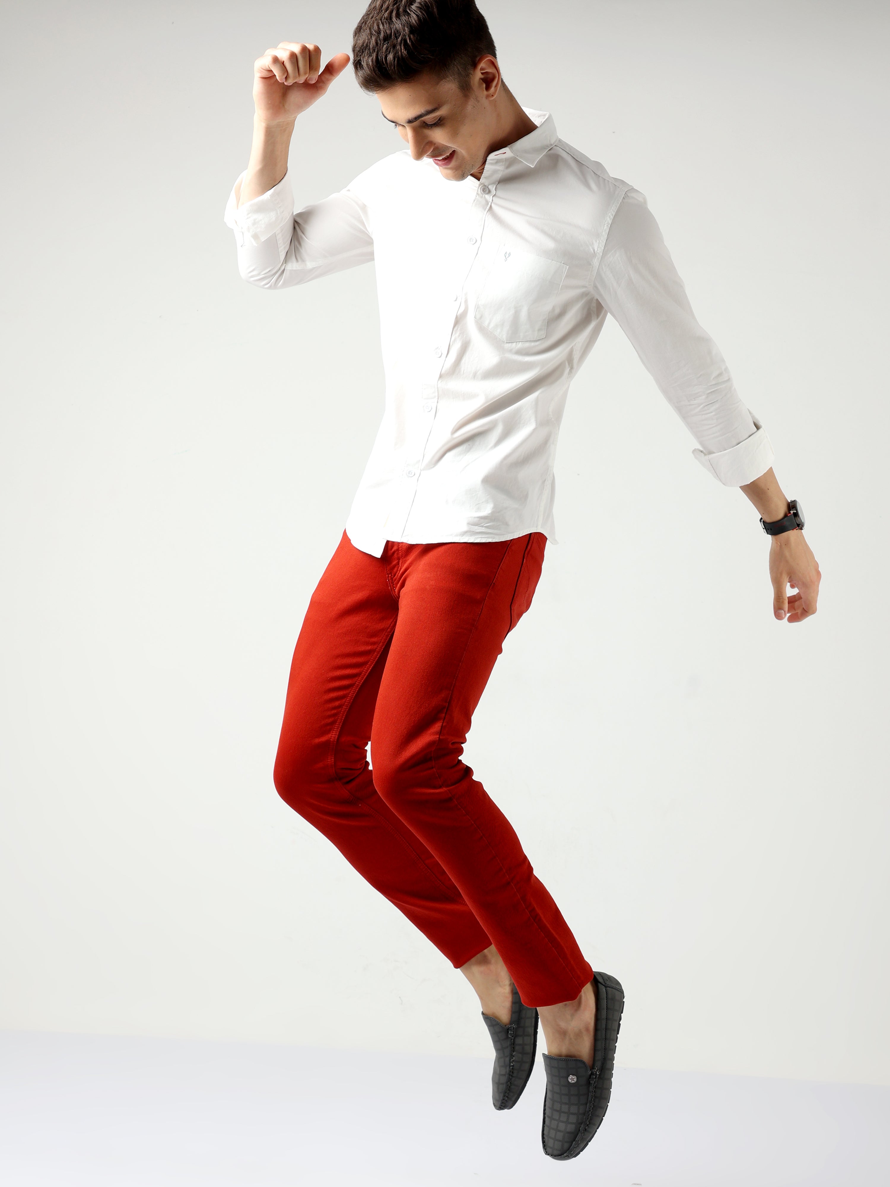 Red Jeans with Red Pants Outfits For Men (54 ideas & outfits) | Lookastic