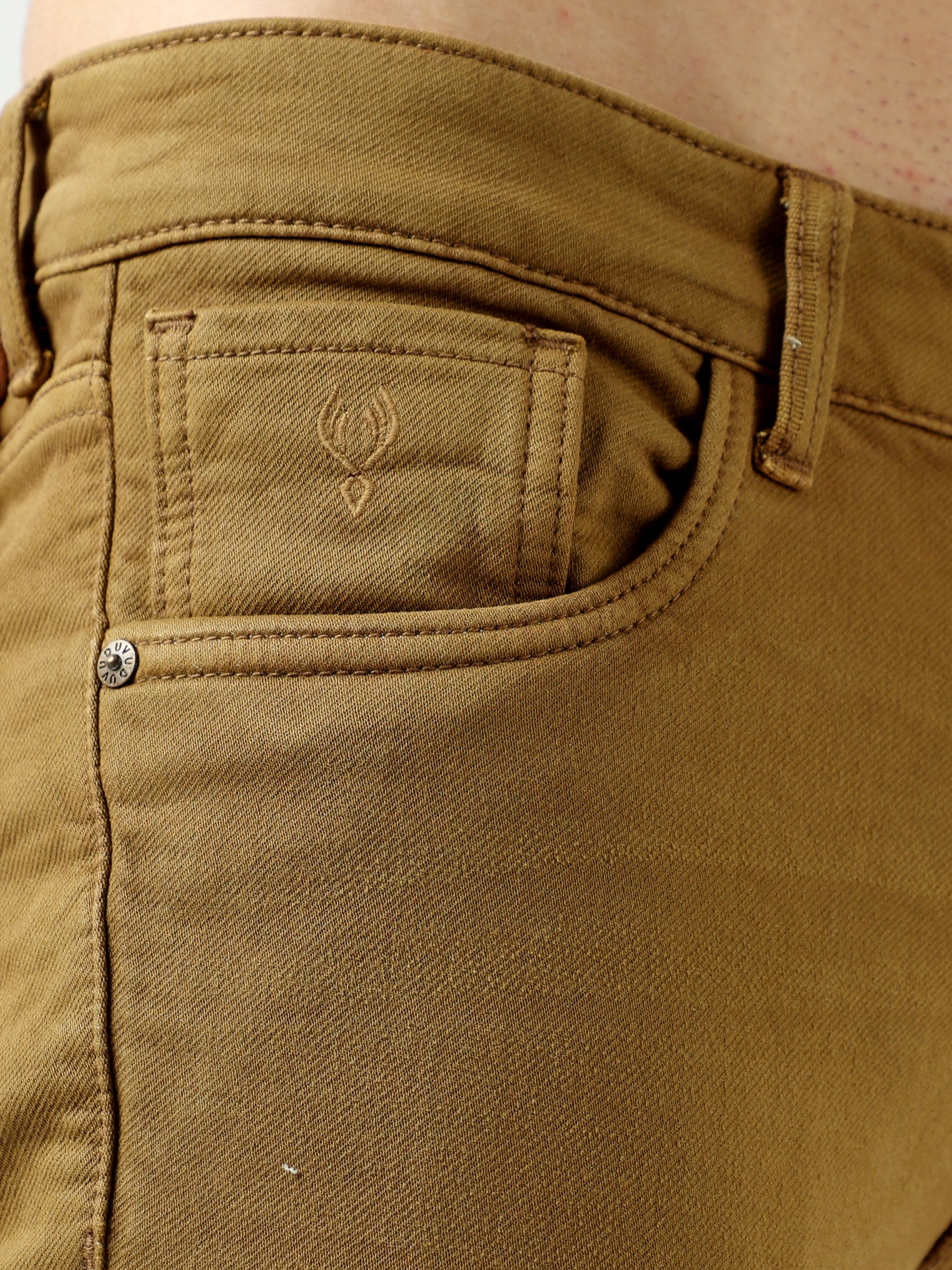 Buy Reggy Caldo Men's Khaki Denim Jeans (Beige, 30) at Amazon.in
