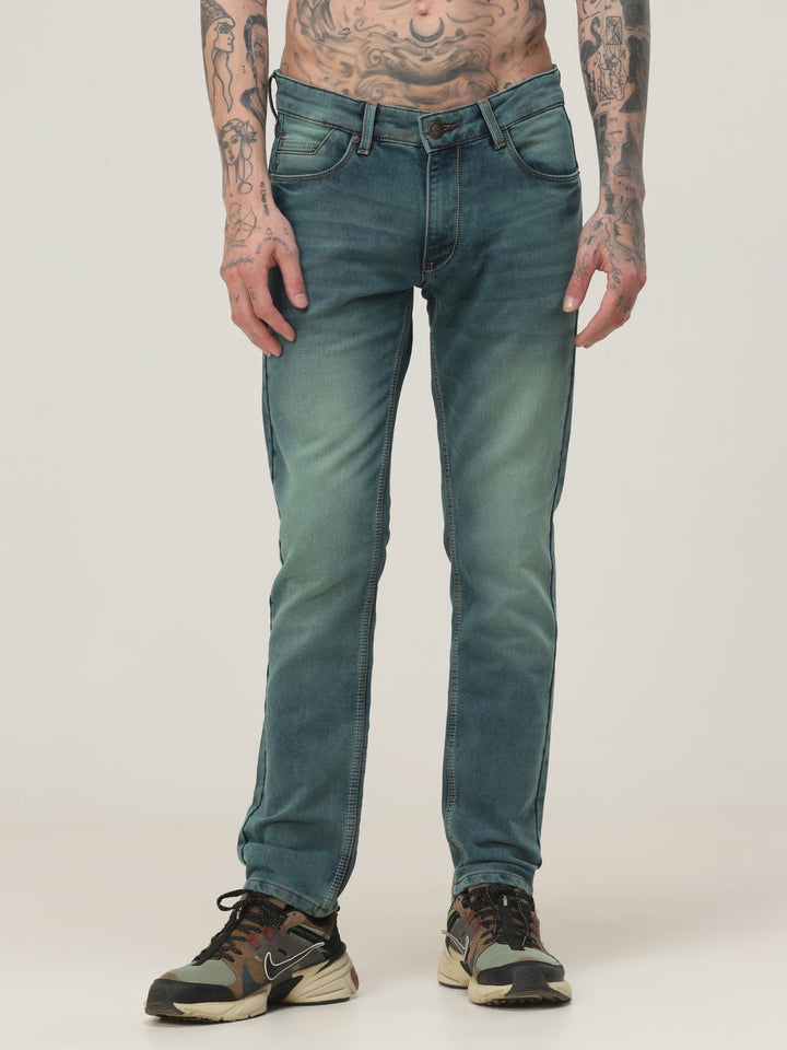 Midnight Teal Denim