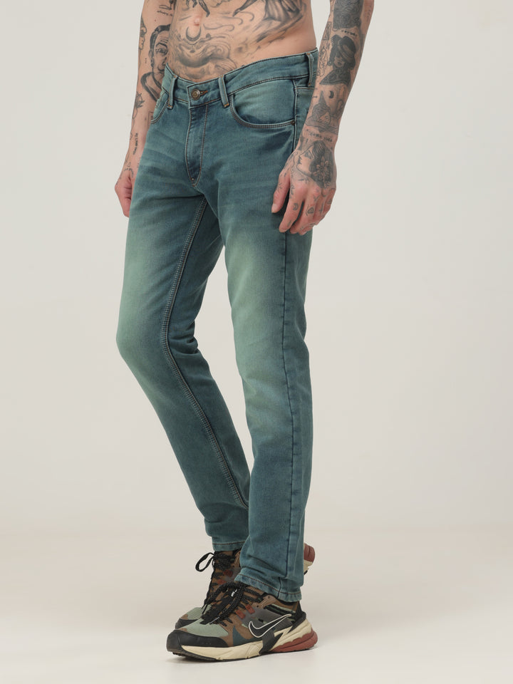 Midnight Teal Denim