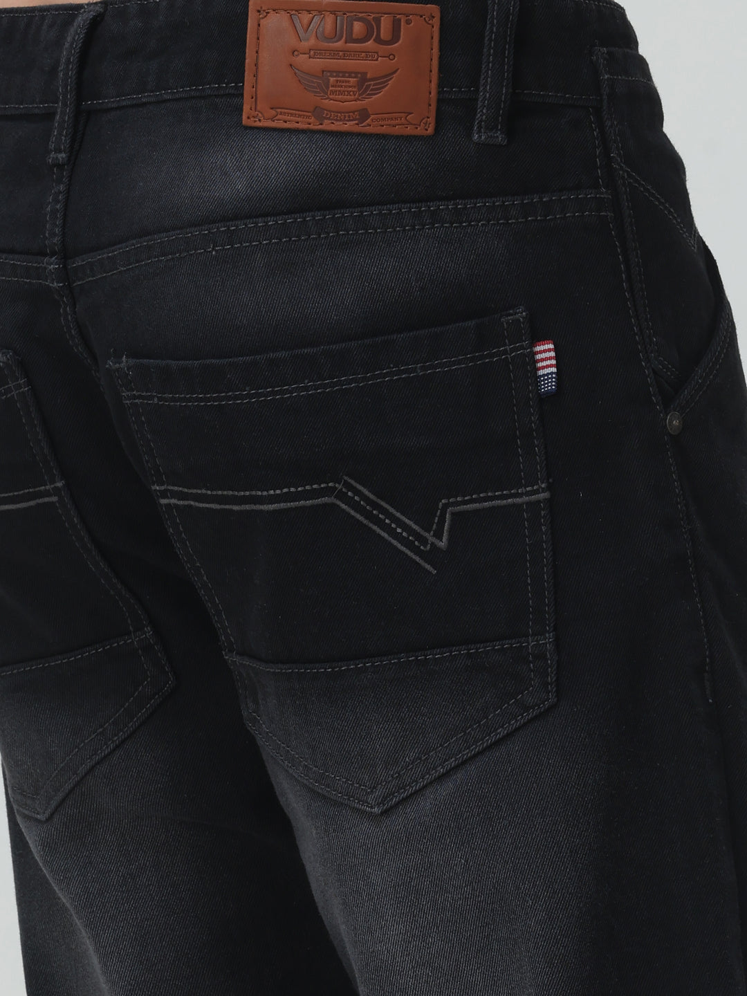 Classic Black Comfort Jeans