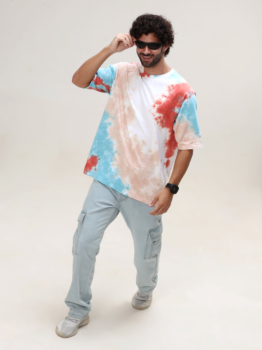 NOMADIC NEBULA TIE-DYE OVERSIZED T-SHIRT