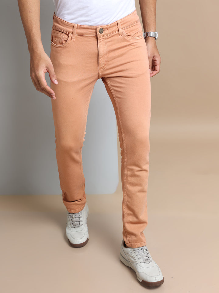 VUDUApricot Crush DenimSlim Fit