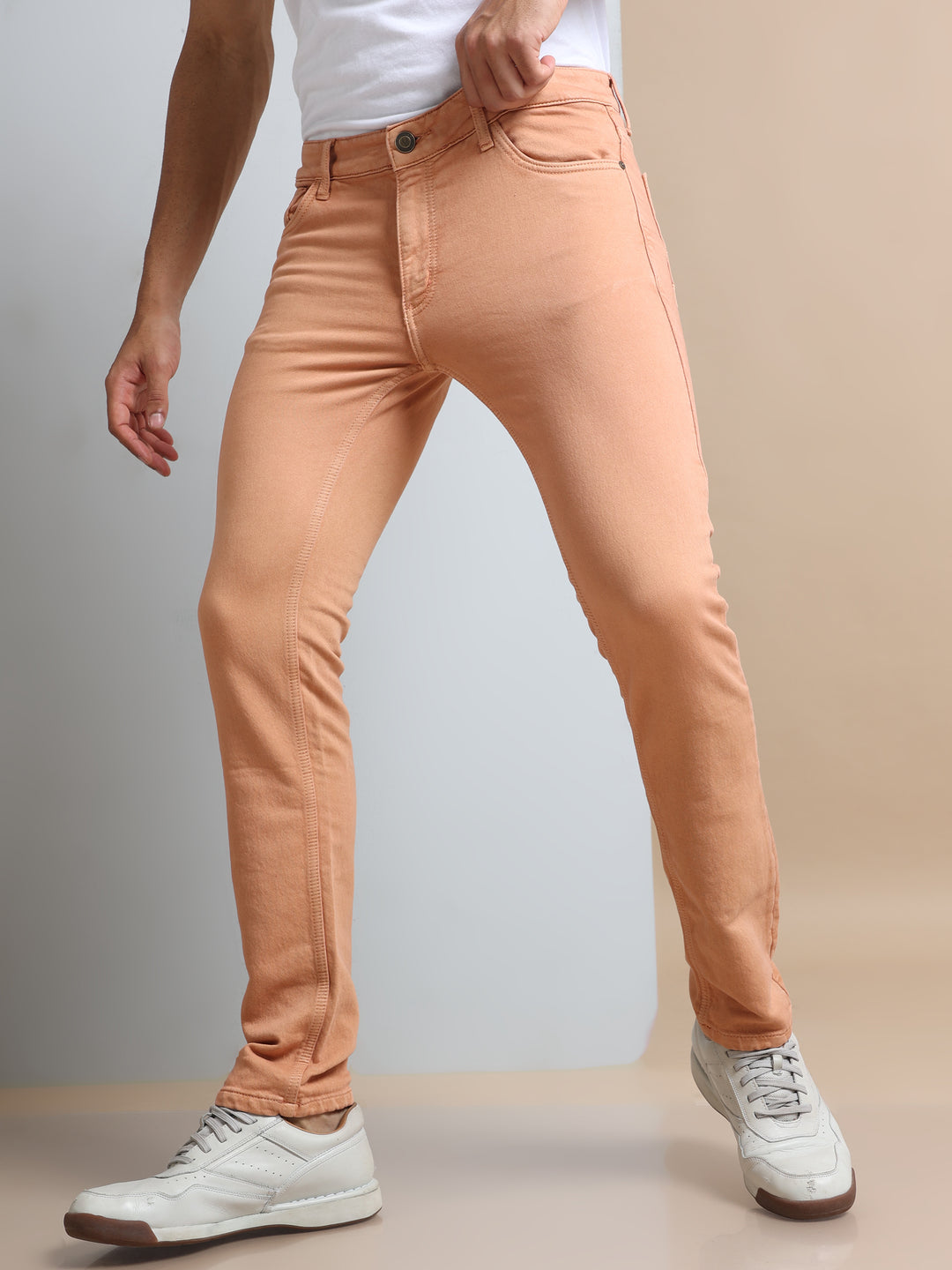 VUDUApricot Crush DenimSlim Fit