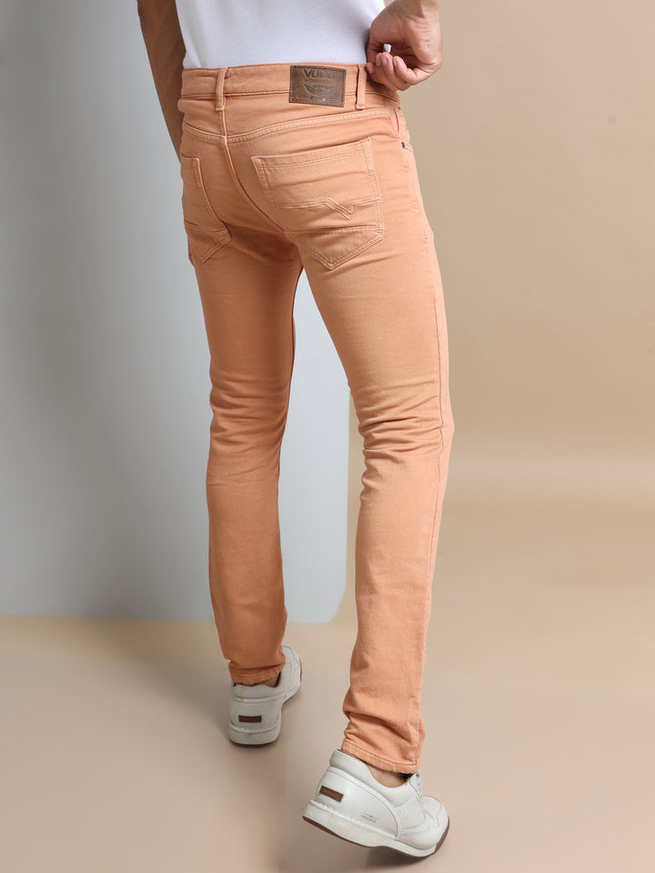 VUDUApricot Crush DenimSlim Fit