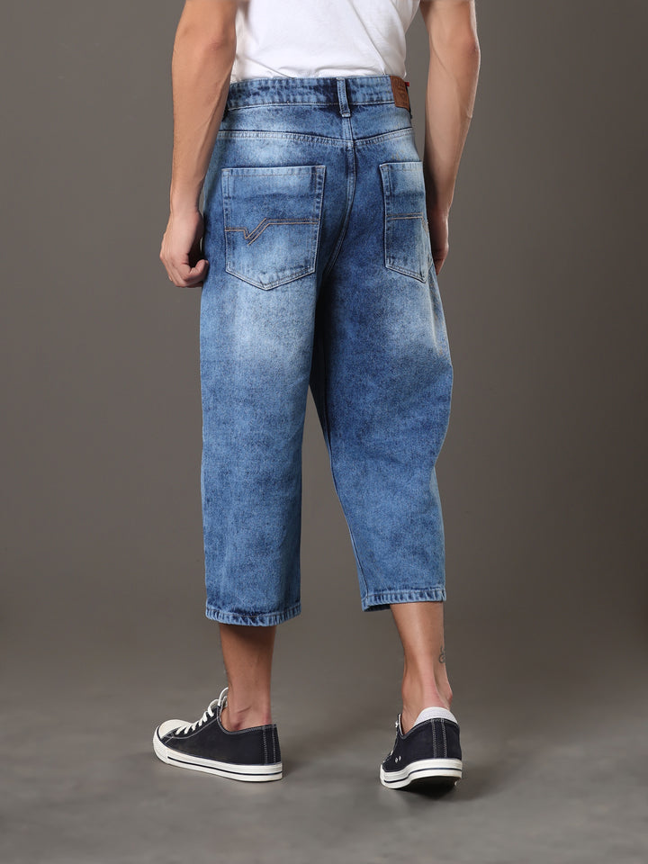 VUDUArctic Blue JortsComfort Fit