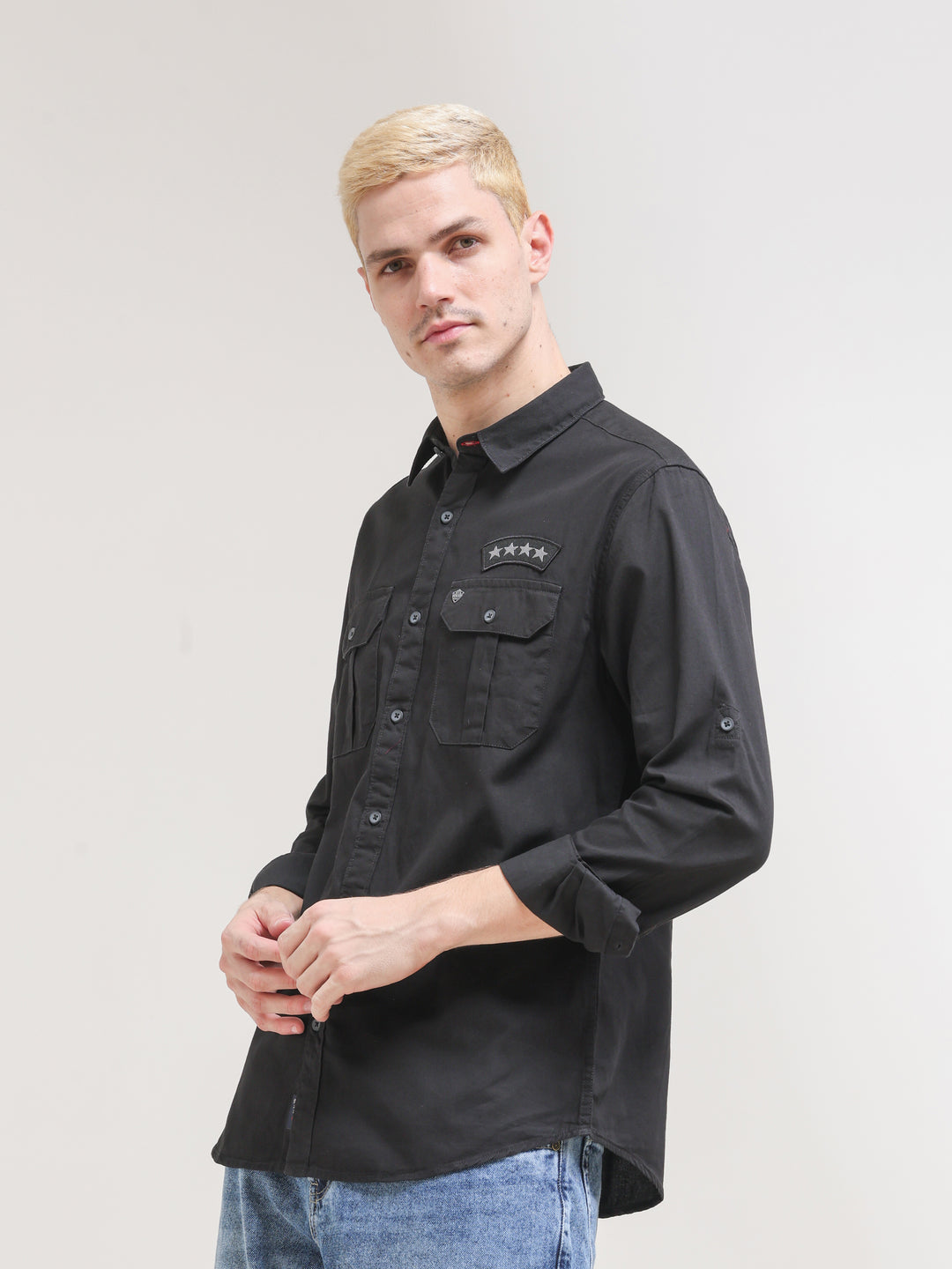 VUDUBlack Box pocket ShirtRegular Fit