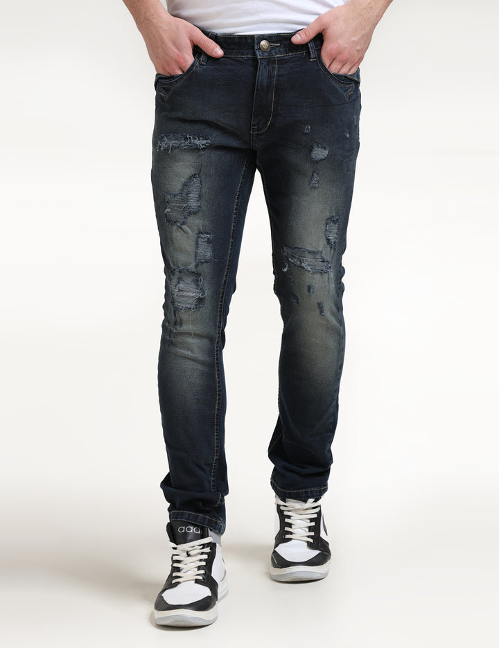 VUDUEDGE FRAY INDIGO DENIMSlim Fit