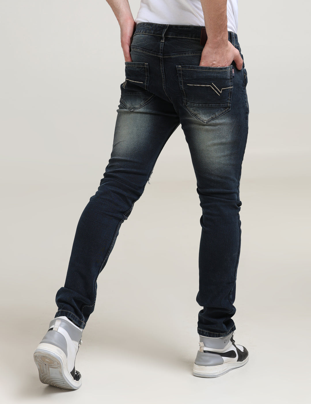 VUDUEDGE FRAY INDIGO DENIMSlim Fit