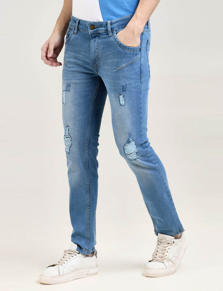 VUDUFRAYED EDGE INDIGO JEANSSlim Fit