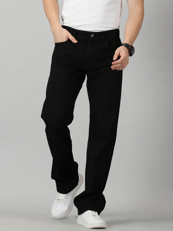 VUDUJet Black Loose JeansComfort Fit