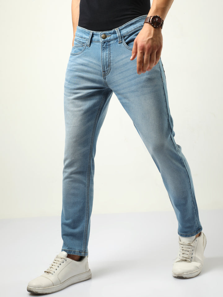 VUDULight Indigo DenimAnkle Slim Fit