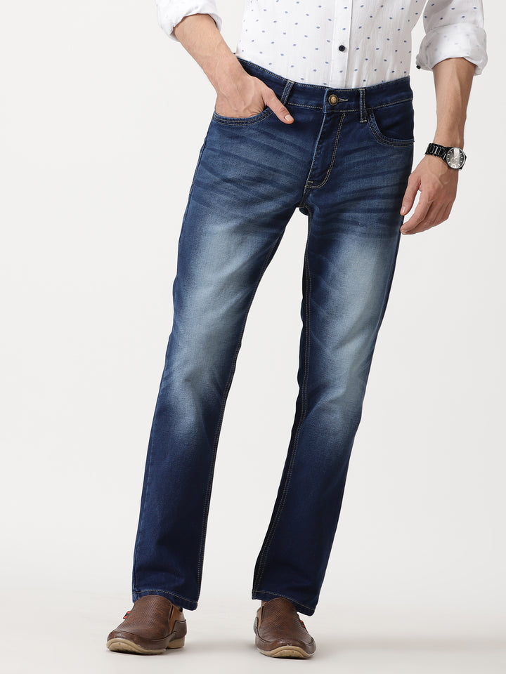 VUDUMidnight Blue DenimAnkle Slim Fit