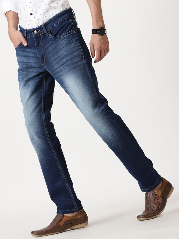 VUDUMidnight Blue DenimAnkle Slim Fit