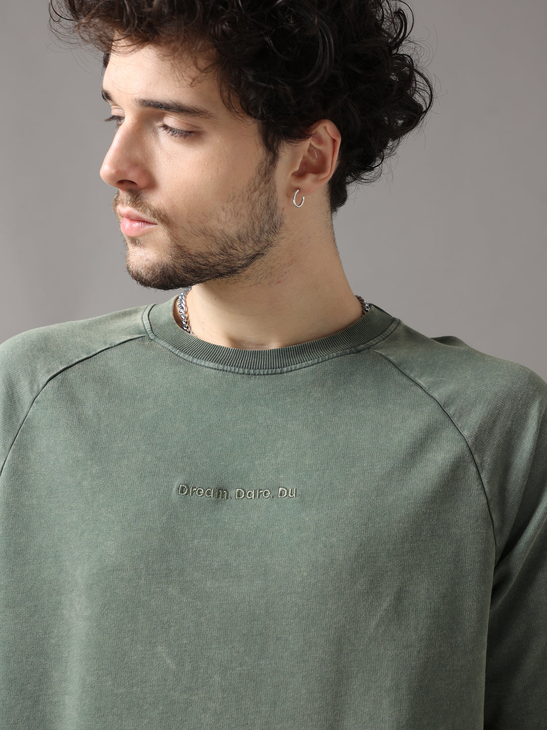 VUDUOLIVE ACID WASH OVERSIZED T-SHIRTOversized Fit