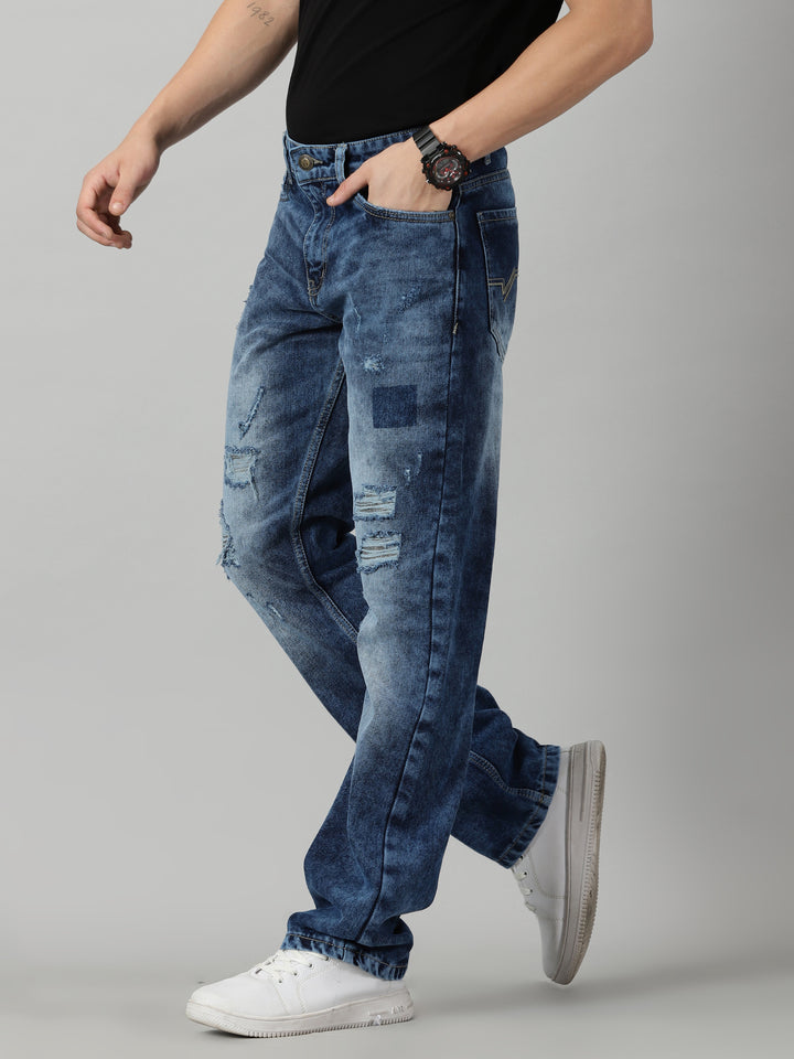 VUDURelax-Fray Navy DenimComfort Fit