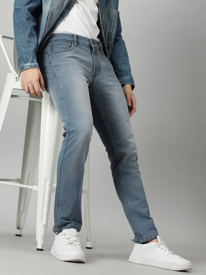 VUDUSleek Blue JeansSlim Fit