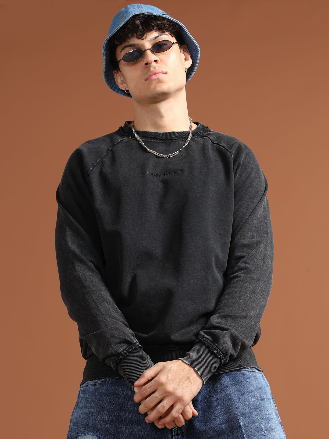 VUDUSoul Black SweatshirtRegular Fit