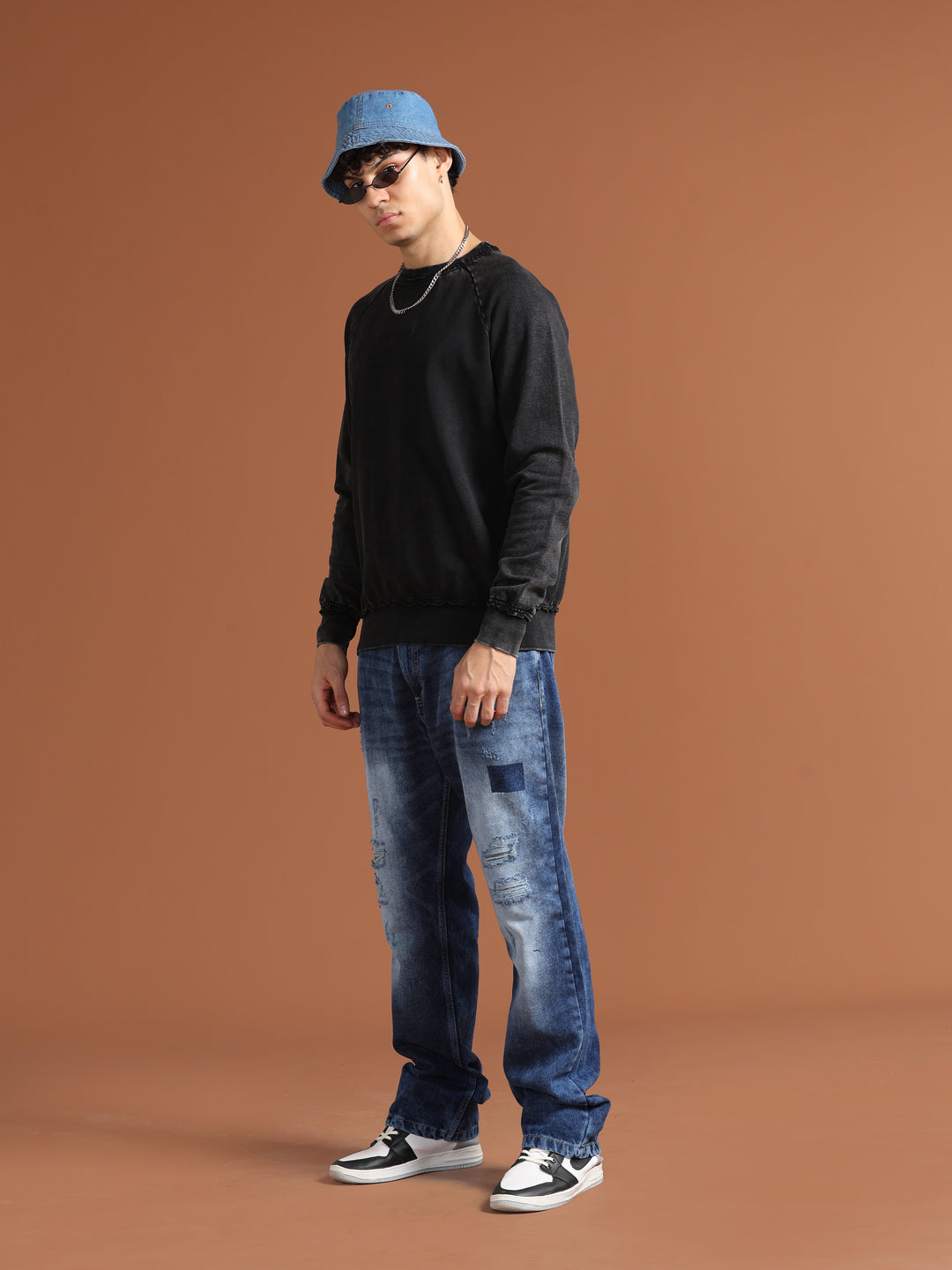 VUDUSoul Black SweatshirtRegular Fit