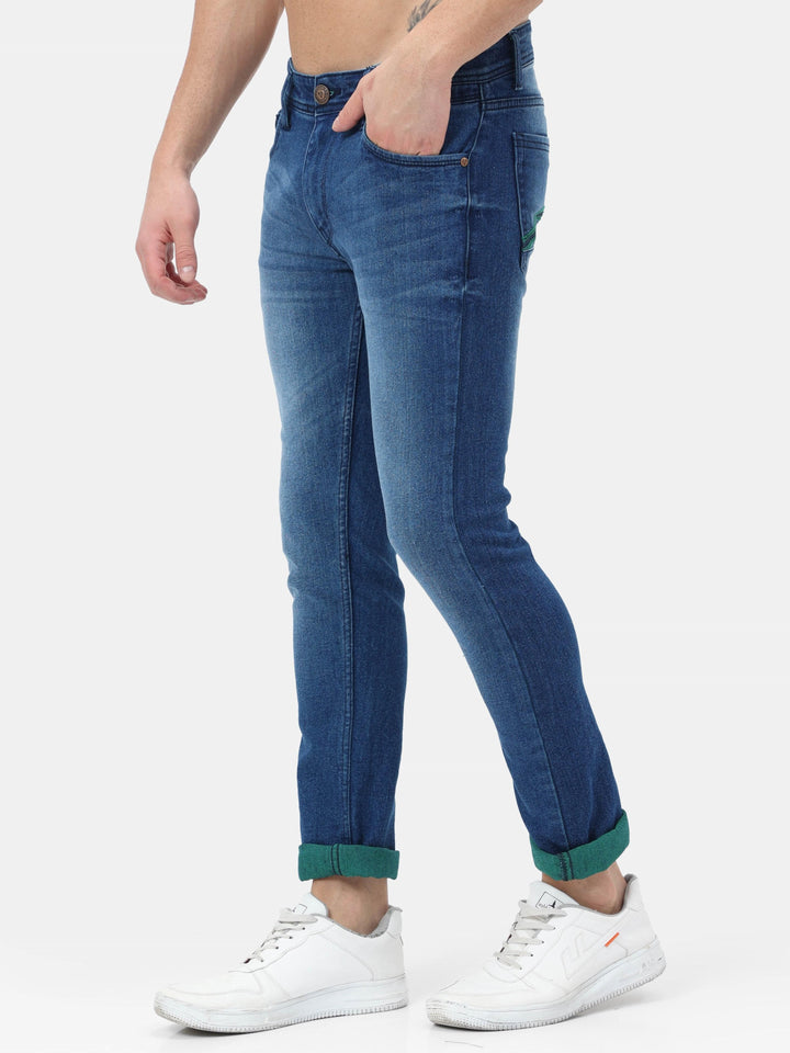 VUDUBlue Denim with a twistSlim Fit