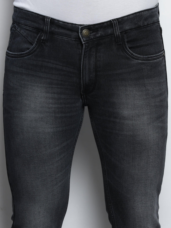 VUDUClassic Dark Grey DenimSlim Fit