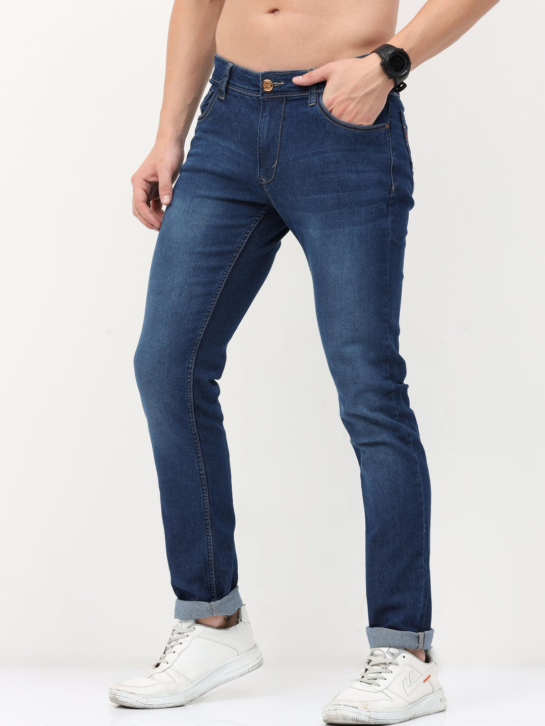 VUDUClassic Navy DenimSlim Fit