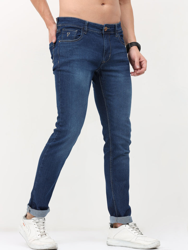 VUDUClassic Navy DenimSlim Fit