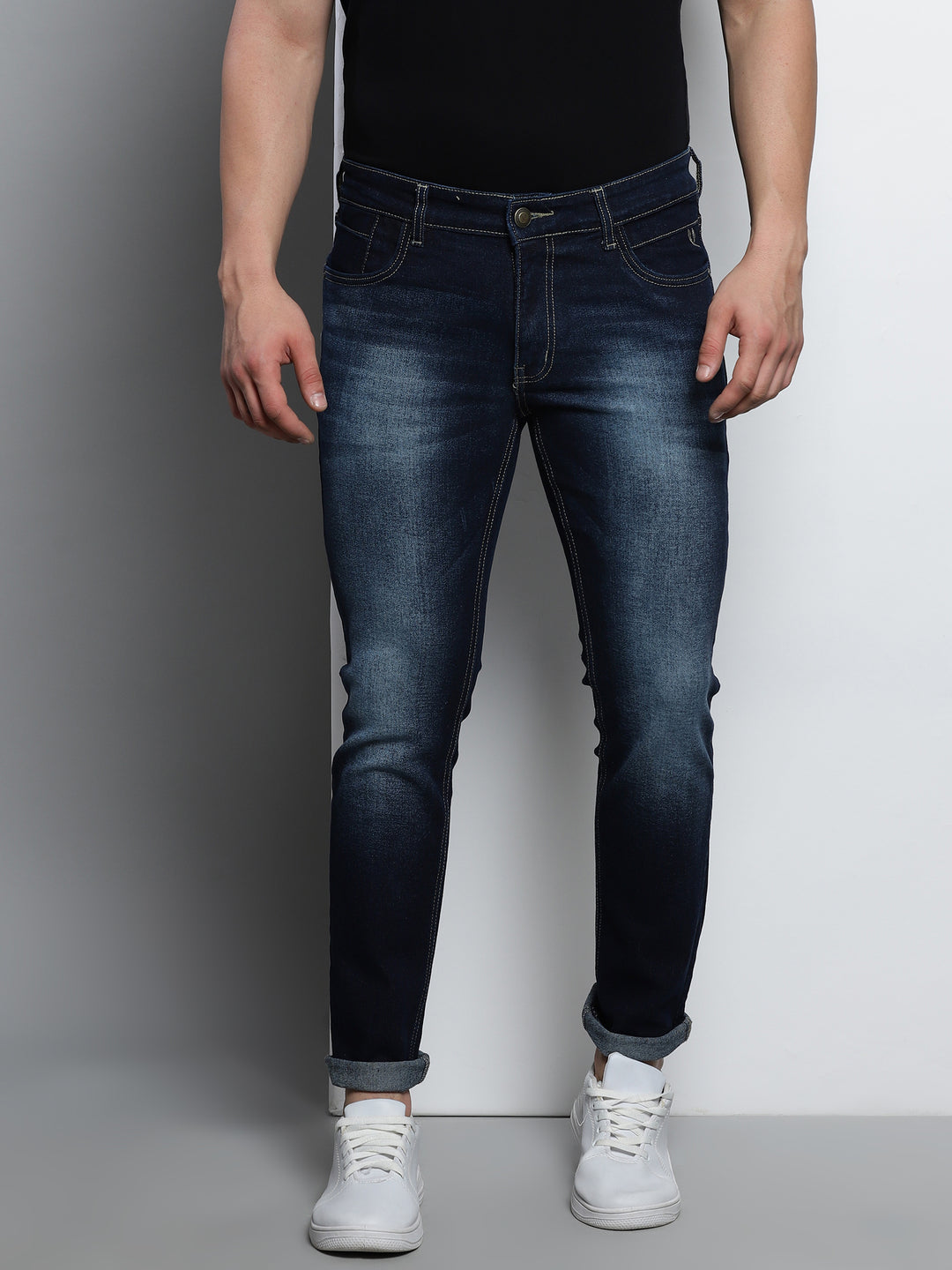 VUDUIndigo Blue DenimSlim Fit